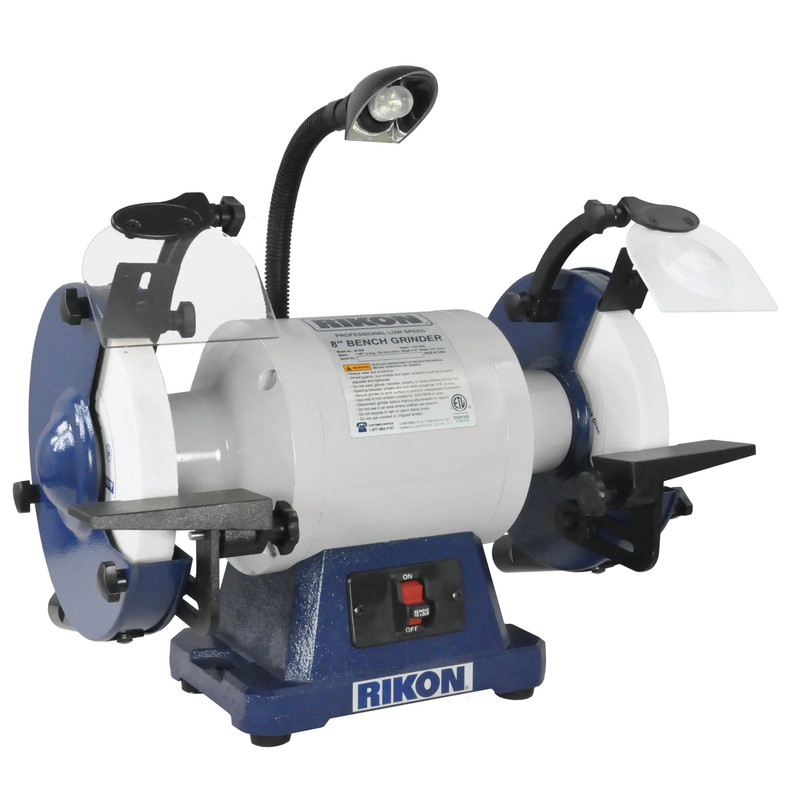 8" Slow Speed Grinder - 1 HP